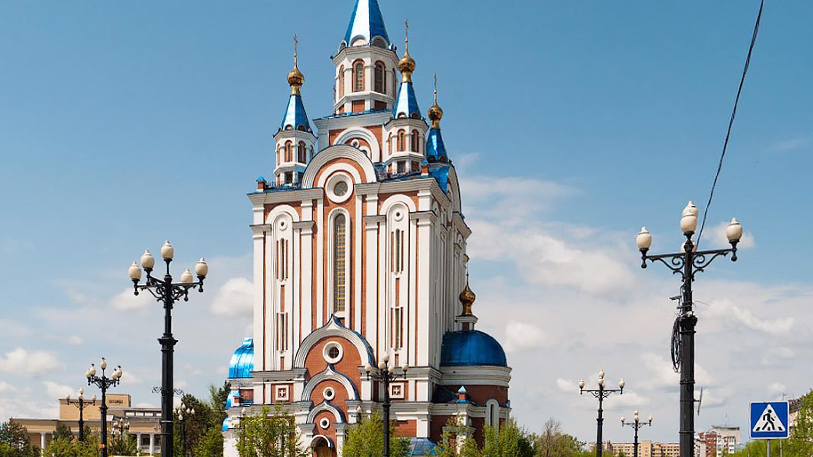 Православные купола Хабаровска